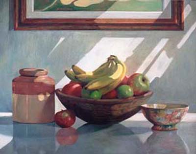 Bowl of Fruit on Table