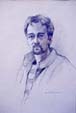 Drawing of Man's Face