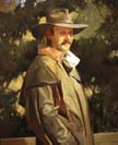 Man in Oilskin Coat