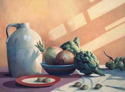 Jug with Artichokes