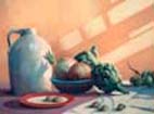 Still Life with Jug and Artichokes