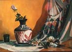 Navajo Vase with Drapes