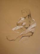 Nude with towel